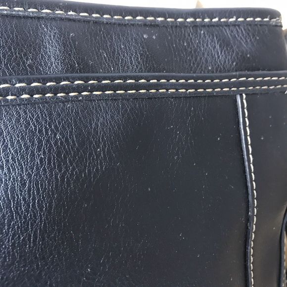 CHAPS Boho Western Country Woven Synthetic Leather Purse Crossbody - Picture 8 of 11